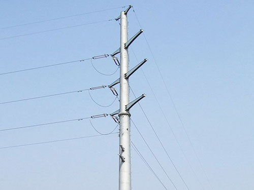 直角電力鋼管桿